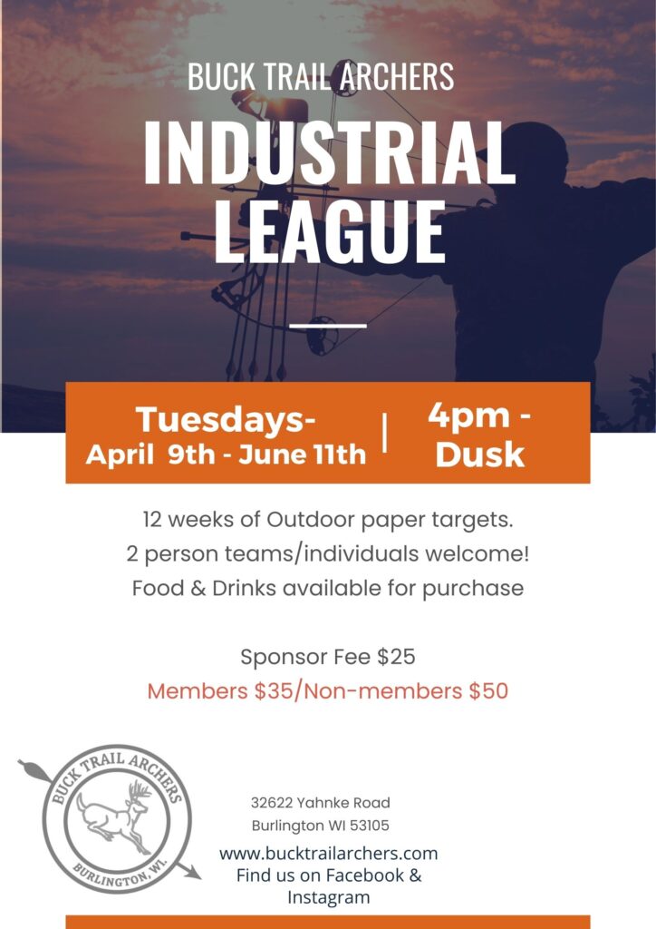 Industrial League Flyer 2024