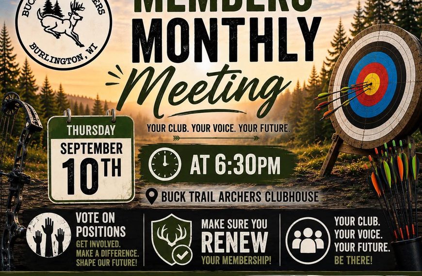 Annual Meeting September 10th, 2026